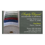 Carpet / Flooring Store Business Card