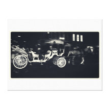 Carriage ride gallery wrap canvas