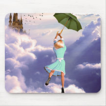 Carried by the Wind Mousepad