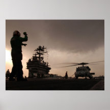 Carrier Flight Deck Print