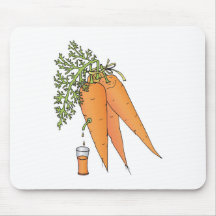 carrot juice mousepads