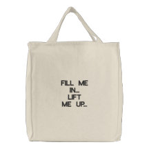 Carry Bag, Fill and Lift.