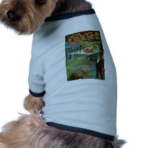 Carter The Mysterious ~  Vintage Magic Act Doggie T Shirt