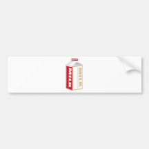 carton of whole milk bumper sticker