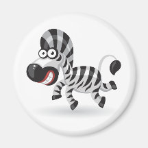 Cartoon baby Zebra Fridge Magnets