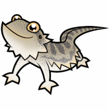 Cartoon Bearded Dragon / Rankin Dragon Photo Sculpture