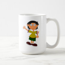Cartoon Boy Coffee Mugs