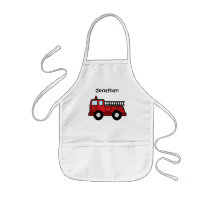 Cartoon Clip Art Firetruck Emergency Vehicle Truck aprons