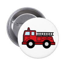 Cartoon Clip Art Firetruck Emergency Vehicle Truck Pin
