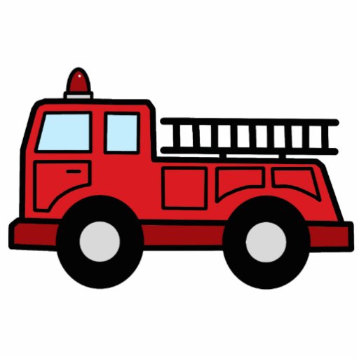 clip art cartoon fire engine - photo #23