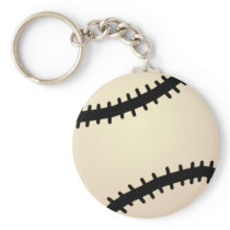 Cartoon Clip Art Sports, Baseball, Blue Background keychains