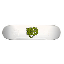 Cartoon Dinosaur Skate Deck