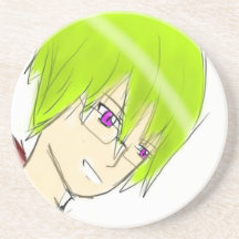 Cartoon Face drawing kpop Drink Coasters