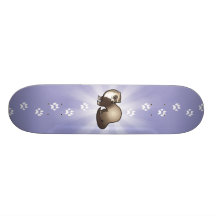 Cartoon Ferret Skate Decks