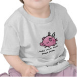 Cartoon Flying pig customisable text Tshirt