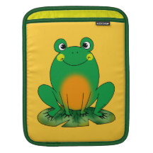 cartoon frog sleeve for iPads