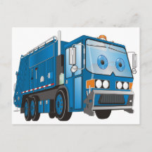Cartoon Blue Truck
