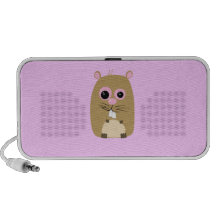 Cartoon Hamster Doodle Speaker System
