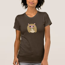 Cartoon Hamster Tee Shirt