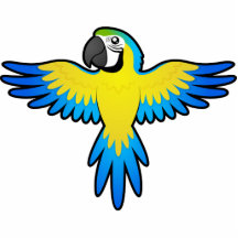 Cartoon Macaw / Parrot Photo Cutout