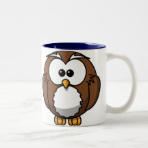 Cartoon Owl Mug