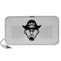 Cartoon Pirate iPhone Speaker