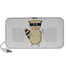 Cartoon Raccoon Mp3 Speaker