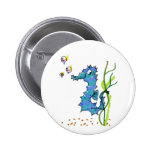 Cartoon Seahorse Cute Pin