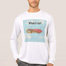 cartoon super sloth flying with red cape tshirt