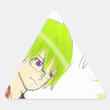 Cartoon Triangle Stickers