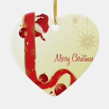 cartoon vector santa claus illustration christmas ornaments