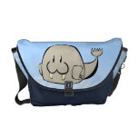 Cartoon Walrus Commuter Bags