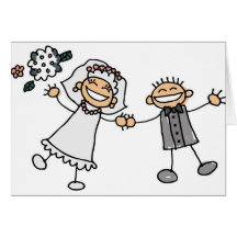 Cartoon Wedding Card
