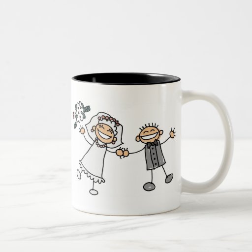 Cartoon Wedding Mug