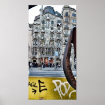 Casa Batlló de Gaudí Poster