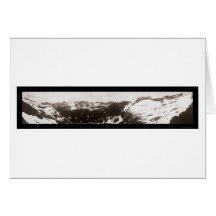 Cascade Mountains WA Photo 1908 Greeting Cards