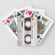 Casete de Brown Cartas De Juego