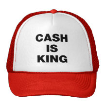 Cash is King Trucker Hats