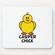 Casper Wyoming Chick Mouse Pads