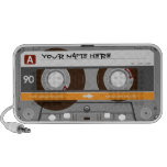 Cassette Tape Customisable Doodle Laptop Speakers