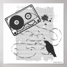 Cassette Tape Poster