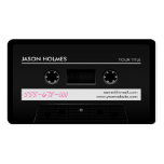 Cassette Tape Retro business card