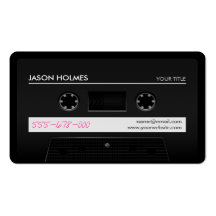 Cassette Tape Retro business card