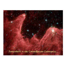 Cassiopeia Nebula - Postcard #1