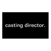 Casting Director Business Card Template