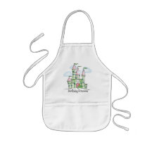 Castle Birthday Princess Aprons