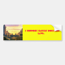 Castle Doctrine Bumper Sticker