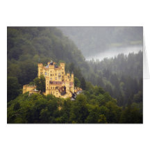 Castle In The Trees Greeting Cards
