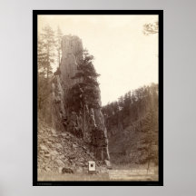 Castle Rock SD 1888 Print
