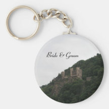 Castle Wedding Keychain
